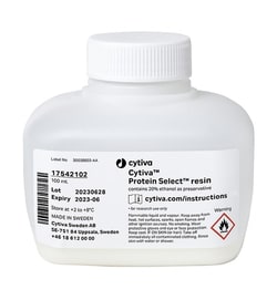 Cytiva Protein Select Resin 100 mL | Buy Online | Cytiva&trade; | Fisher Scientific
